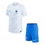 Maglia Francia Away Bambino 2022/23