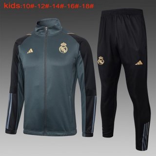 Bambino Giacca Real Madrid 2024/25 Grigio