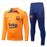 Felpa Allenamento Barcellona 2023 Arancione