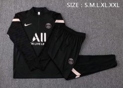 Felpa Allenamento Paris Saint Germain 2022 Nero Rosa