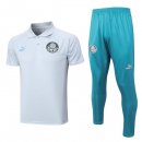 Polo Palmeiras Set Completo 2023/24 Bianco Blu