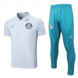 Polo Palmeiras Set Completo 2023/24 Bianco Blu