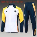 Bambino Giacca Real Madrid 24/25 Bianco Giallo 3