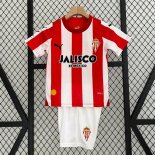 Maglia Sporting De Gijón Home Bambino 2023/24