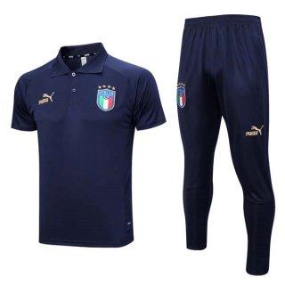 Polo Italia Set Completo 2023/24 Blu