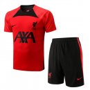 Maglia Formazione Liverpool Set Completo 2022/23 Rosso