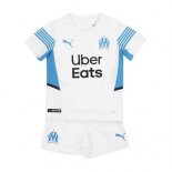 Maglia Marseille Home Bambino 2021/22