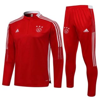 Felpa Allenamento Ajax 2022 Rosso