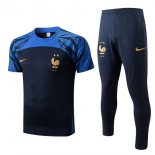 Maglia Francia Set Completo 2022/23 Blu 1