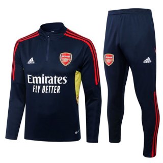 Felpa Allenamento Arsenal 2023 Blu