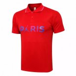 Polo Paris Saint Germain 2021/22 Rosso Porpora