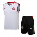 Maglia Manchester United Senza Maniche Set Completo 2021/22