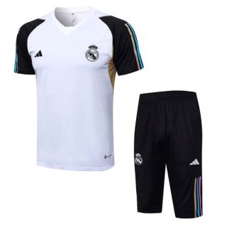 Maglia Formazione Real Madrid Set Completo 2023/24 Bianco