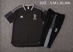 Maglia Formazione Juventus Set Completo 2022 Nero Bianco