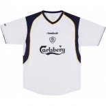 Thailandia Maglia Liverpool Away Retro 2001 2003 Bianco