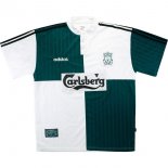 Thailandia Maglia Liverpool Away Retro 1995 1996 Verde