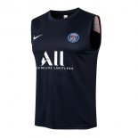 Maglia Paris Saint Germain Senza Maniche 2022 Nero 1