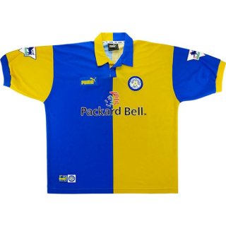 Thailandia Maglia Leeds United Home Retro 1998 1999 Giallo