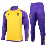 Felpa Real Madrid 2024/25 Giallo Porpora