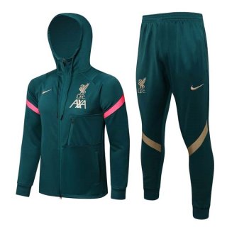 Giacca Cappuccio Liverpool 2022 Verde