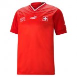 Thailandia Maglia Svizzera Home 2022 Rosso