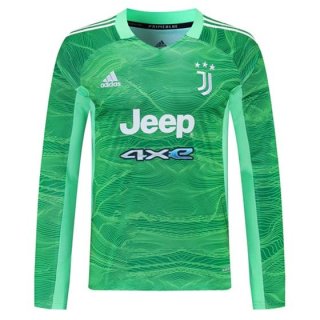 Thailandia Maglia Juventus Portiere ML 2021/22 Verde