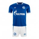 Maglia Schalke 04 Home Bambino 2021/22 Blu