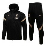 Giacca Cappuccio Liverpool 2022 Nero Oro