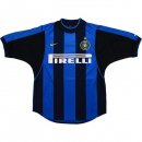 Thailandia Maglia Inter Milan Home Retro 2000 2001 Blu