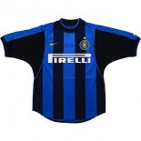 Thailandia Maglia Inter Milan Home Retro 2000 2001 Blu