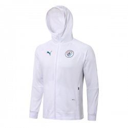 Giacca Cappuccio Manchester City 2022/23 Bianco