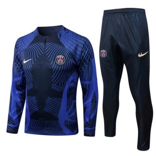 Felpa Allenamento PSG 2023 Blu 5