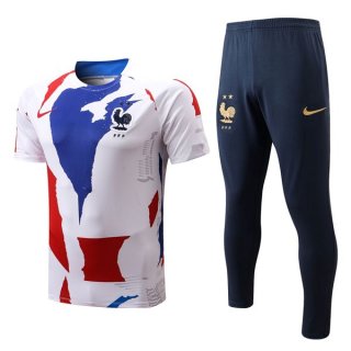 Maglia Francia Set Completo 2022/23 Blu Bianco Rosso