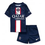 Maglia Paris Saint Germain Home Bambino 2022/23 Blu