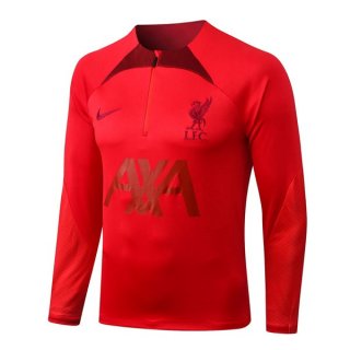 Felpa Allenamento Liverpool Top 2023 Rosso