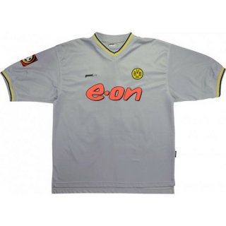 Thailandia Maglia Dortmund Away Retro 2000 Grigio