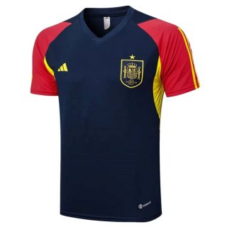 Maglia Formazione Spagna 2023/24 Blu Rosso