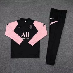 Giacca PSG 2021/22 Nero Rosa