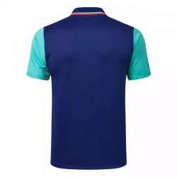 Polo Barcellona 2021/22 Blu Verde