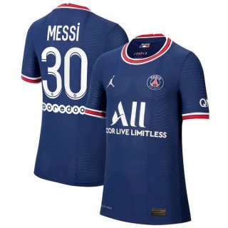 Maglia Paris Saint Germain NO.30 Messi Home Bambino 2021/22