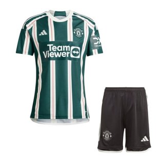 Maglia Manchester United Away Bambino 2023/24