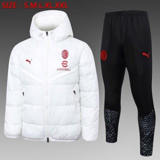 Piumino AC Milan Set Completo 2024/25 Bianco