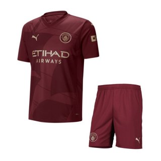 Maglia Manchester City Terza Bambino 2024/25