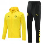 Giacca a vento Dortmund Set Completo 2021/22 Giallo Nero