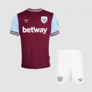 Maglia West Ham Home Bambino 2024/25