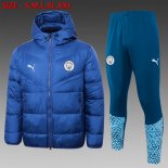 Piumino Manchester City Set Completo 2024/25 Blu 2