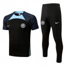 Maglia Inter Milan Set Completo 2022/23 Nero