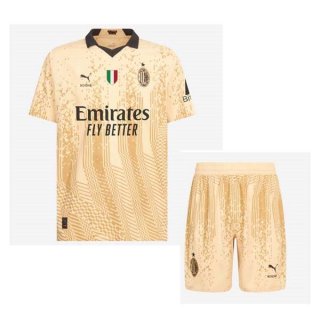 Maglia AC Milan 4th Bambino 2022/23 Giallo