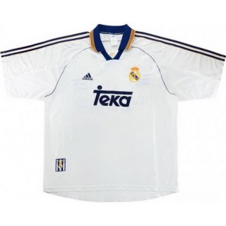 Thailandia Maglia Real Madrid Home Retro 1999 2000 Bianco