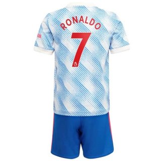 Maglia Manchester United NO.7 Ronaldo Away Bambino 2021/22